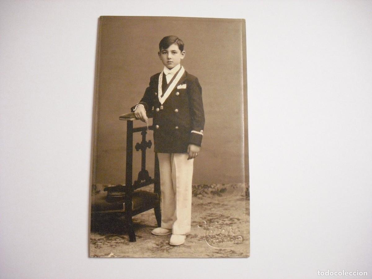 Antique Photography: ANTIGUA FOTO DE COMUNION. XATART BADALONA