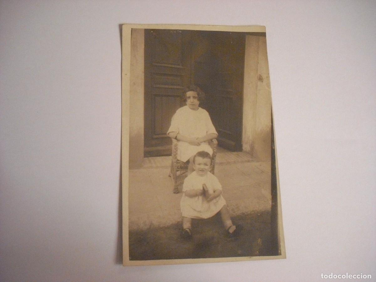 Antique Photography: ANTIGUA FOTO DE 2 NI&Ntilde;AS.