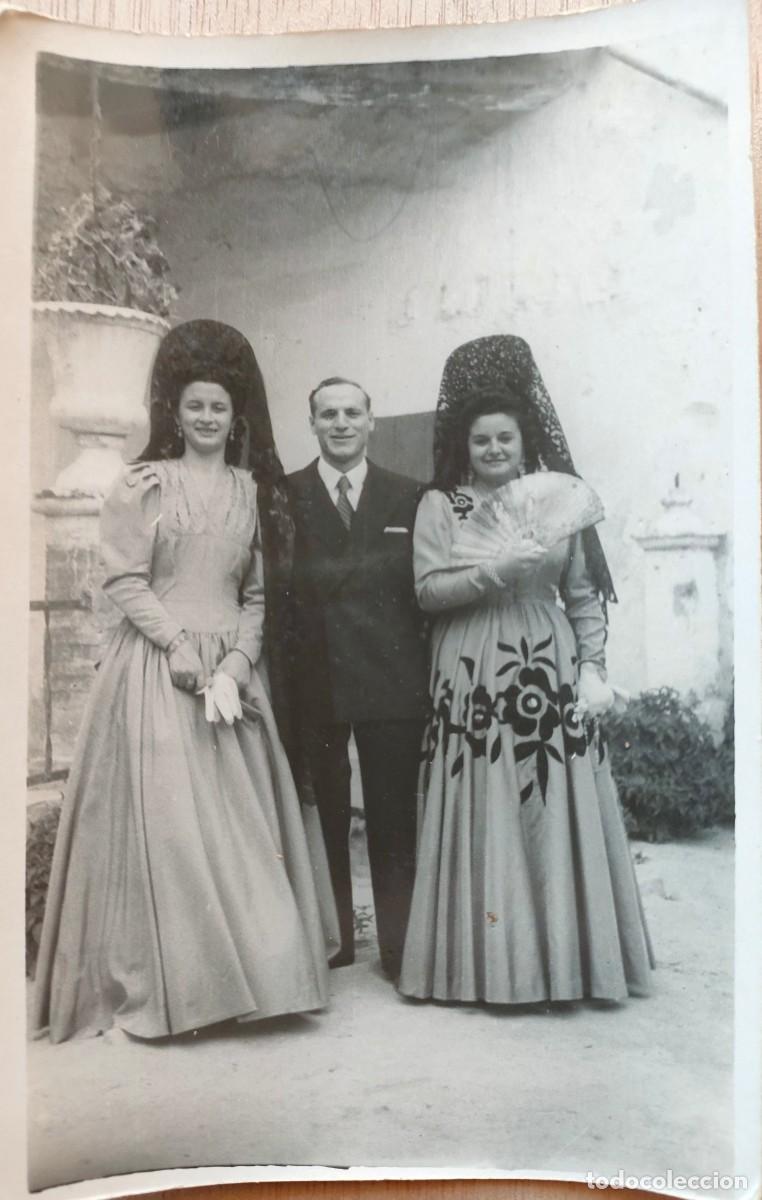 Fotografia antiga: CHIVA VALENCIA FIESTAS 15 AGOSTO 1948 TAMAÑO POSTAL