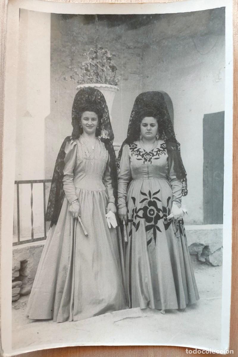 Fotografia antiga: CHIVA VALENCIA FIESTAS 15 AGOSTO 1948 TAMAÑO POSTAL