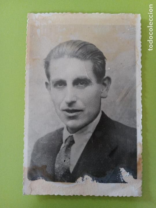 Fotografia antiga: ANTIGUA FOTOGRAF&Iacute;A. RETRATO CABALLERO