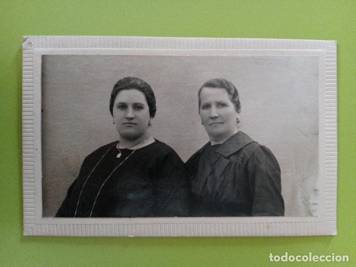 Fotografia antiga: ANTIGUA FOTOGRAF&Iacute;A. RETRATO SE&Ntilde;ORAS