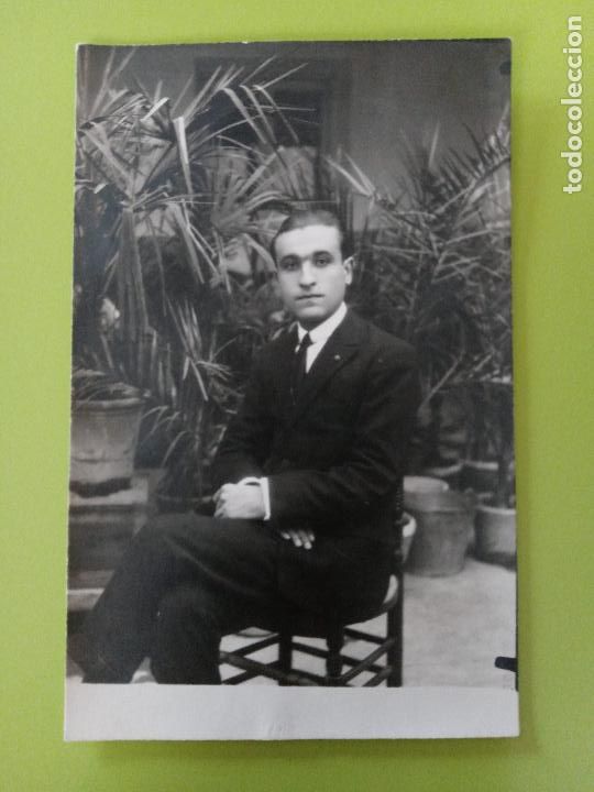 Fotografia antiga: ANTIGUA FOTOGRAF&Iacute;A. RETRATO CABALLERO