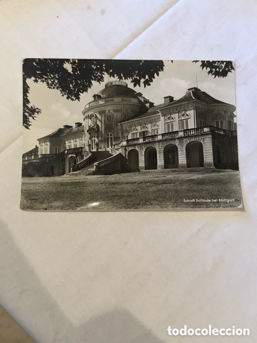 Alte Fotografie: ANTIGUA FOTOGRAF&Iacute;A POSTAL - Palacio Solitude - FOTO ECHT.