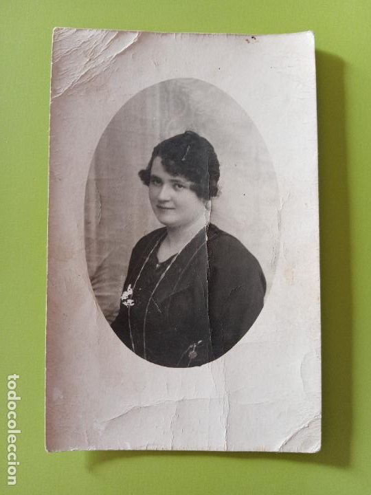 Fotograf&iacute;a antigua: ANTIGUA FOTOGRAF&Iacute;A. RETRATO SE&Ntilde;ORA.