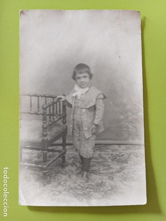 Fotograf&iacute;a antigua: ANTIGUA FOTOGRAF&Iacute;A. RETRATO NI&Ntilde;O.