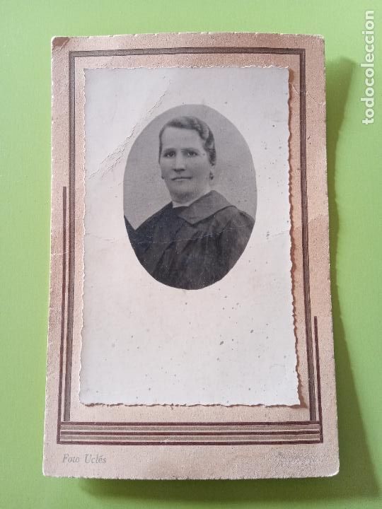 Fotograf&iacute;a antigua: ANTIGUA FOTOGRAF&Iacute;A. RETRATO SE&Ntilde;ORA. FOT&Oacute;GRAFO UCL&Eacute;S