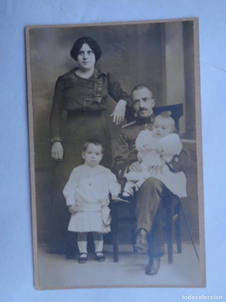 Fotograf&iacute;a antigua: FOTO ESTUDIO MILITAR COMANDANTE RGTO INFANTERIA PRINCESA N&ordm; 4, PP. DE SIGLO. DE SANCHEZ , ALICANTE