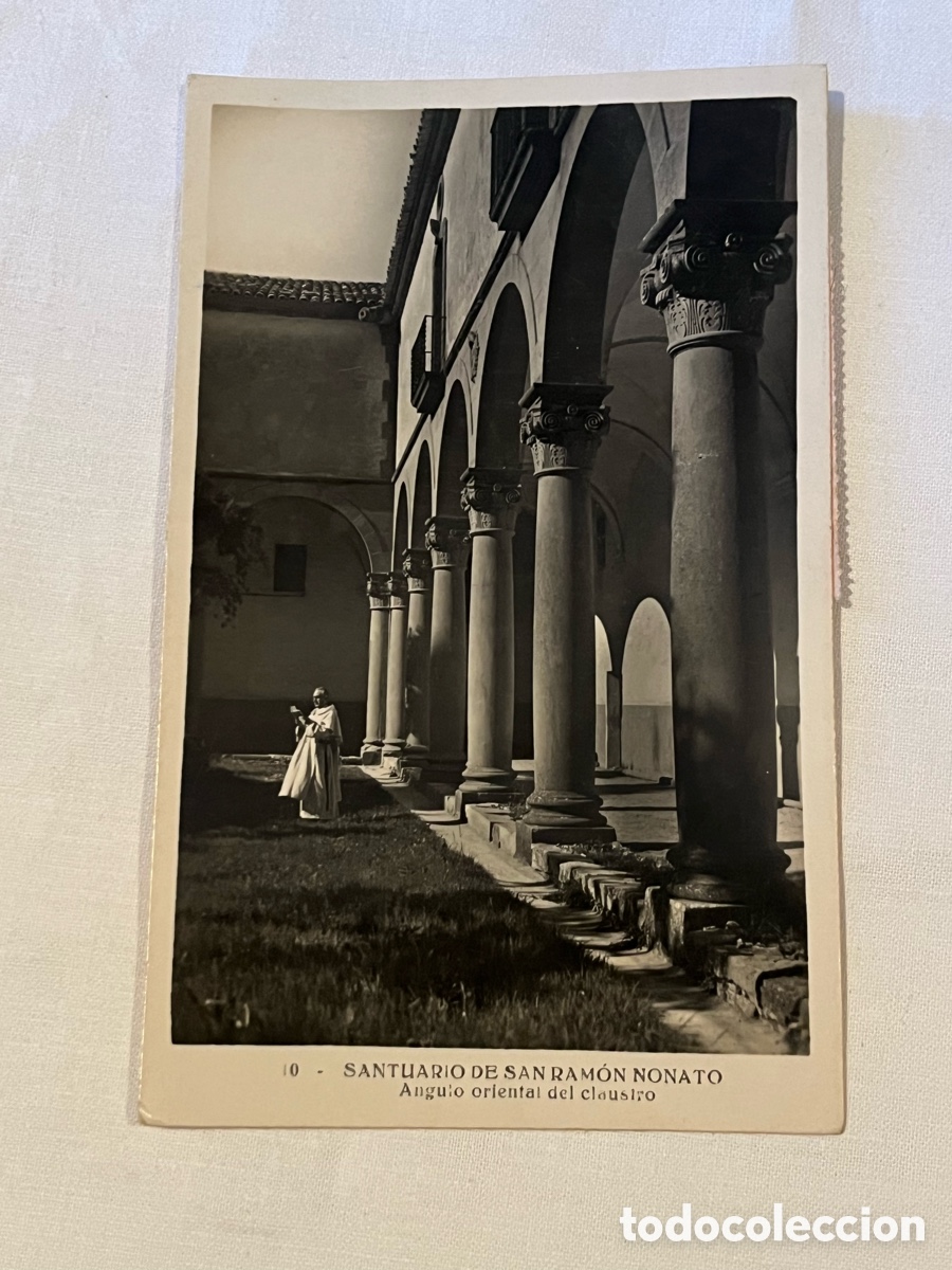 Fotografia antica: ANTIGUA TARJETA POSTAL - Escrita y Sellada a&ntilde;o 1954 - SANTUARIO DE SAN RAM&Oacute;N NONATO.