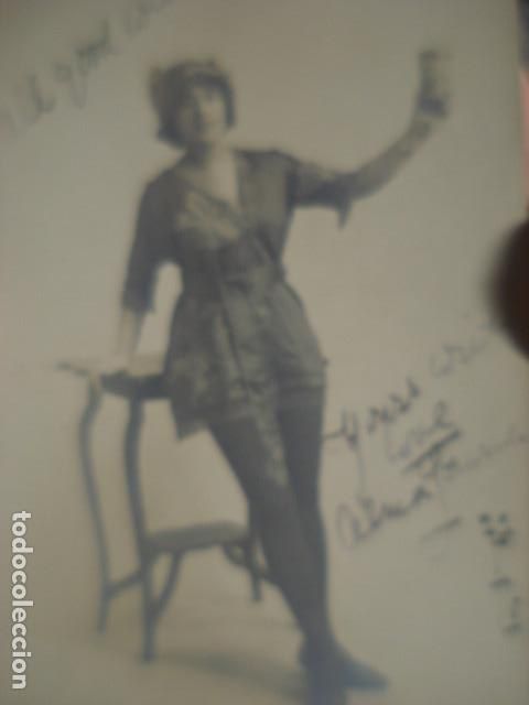 Fotografia antica: PRECIOSA Y &Uacute;NICA FOTO POSTAL - SE&Ntilde;ORA SE&Ntilde;ORITAS DE &Eacute;POCA A&Ntilde;OS 1900/1915 -