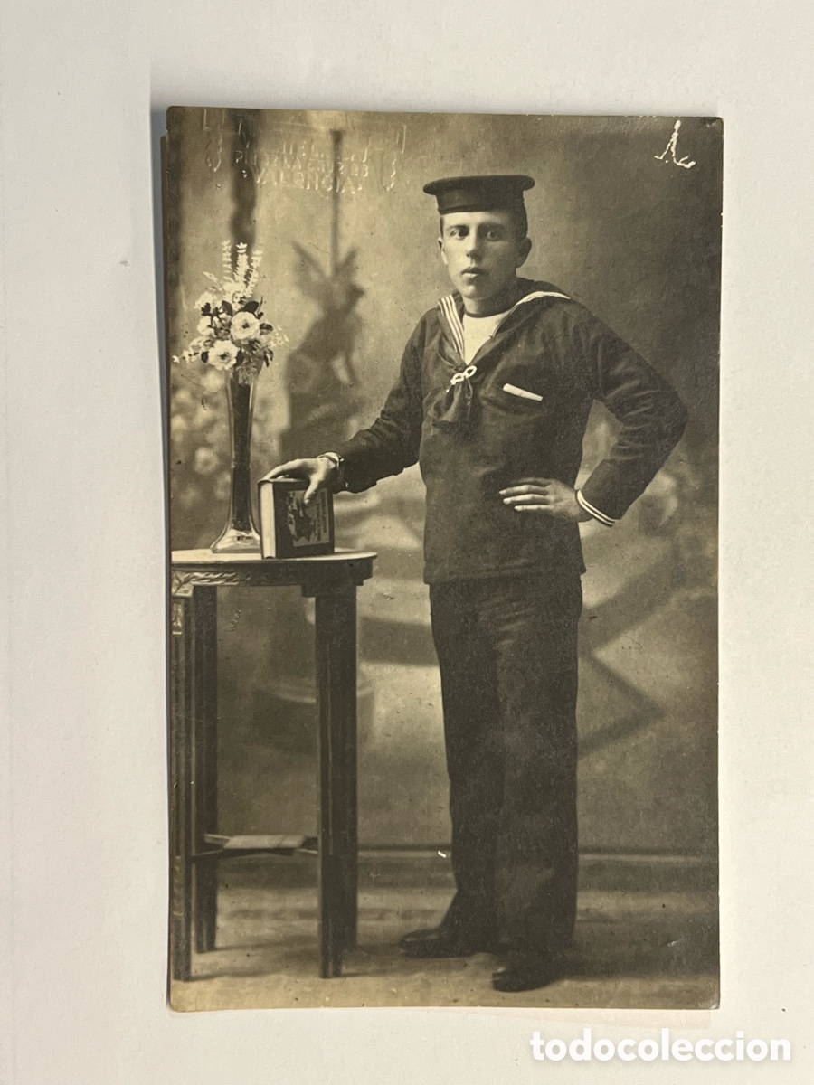 Fotograf&iacute;a antigua: MARINO VALENCIANO. Fotografia antigua&hellip; Vte. Crespo, fot&oacute;grafo&hellip; (h.1910?)