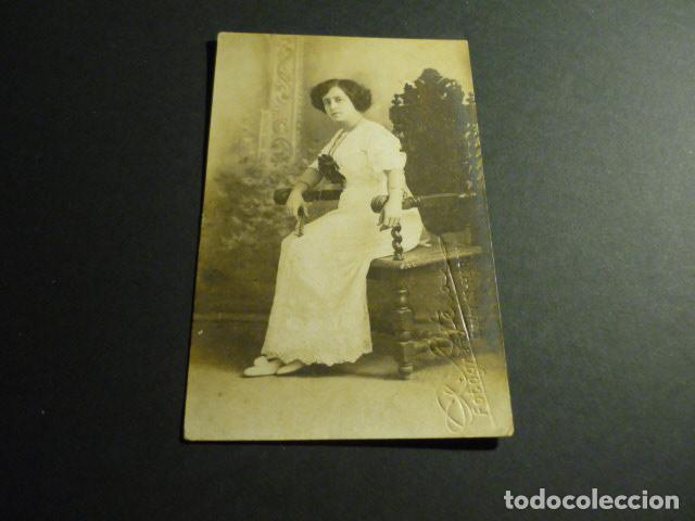 Antique Photography: LA HABANA CUBA RETRATO DE DAMA OTERO FOTOGRAFO POSTAL FOTOGRAFICA