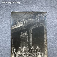 Fotografía antigua: 1920 - MADRID. POSTAL SALON DEL TRONO. PALÁCIO REAL.. SIN IDENTIFICAR EDITOR