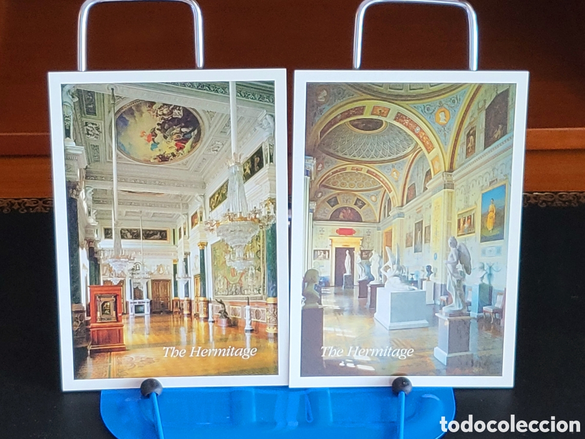 Fotograf&iacute;a antigua: Libreto con 16 postales del Hermitage - Foto 10