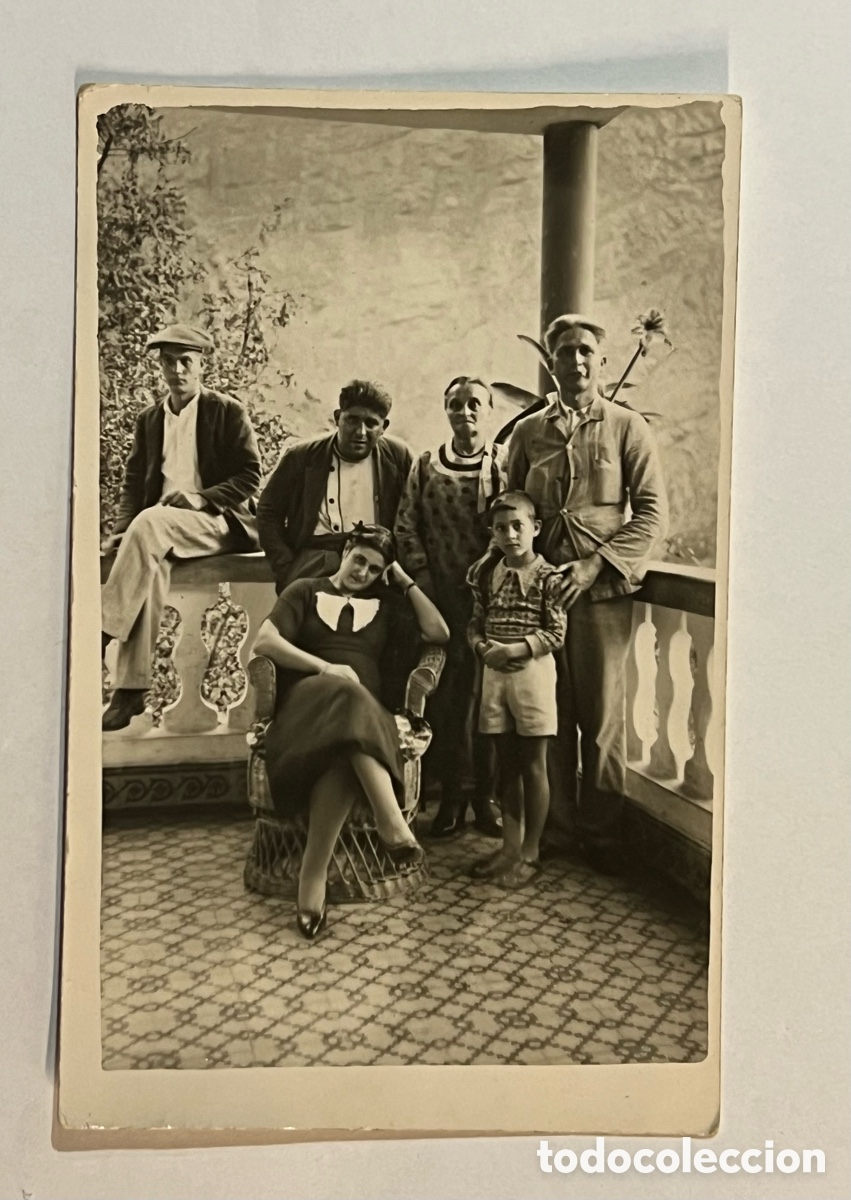 Fotografia antiga: ESPA&Ntilde;A. Fotograf&iacute;a costumbrista la vida en familia de los a&ntilde;os veinte.. para el recuerdo.. (h.1920?)