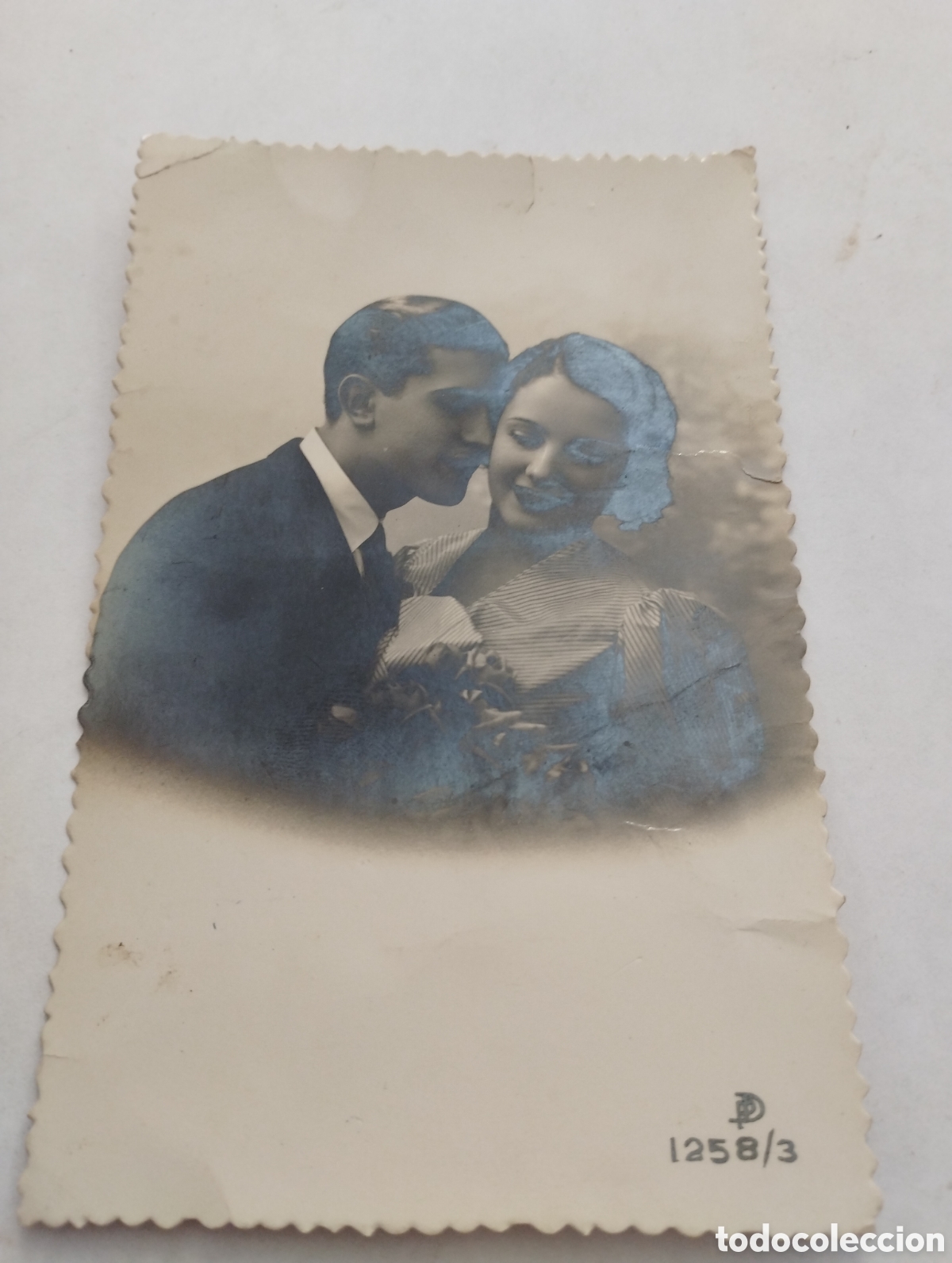 Fotograf&iacute;a antigua: Fotograf&iacute;a tarjeta postal a&ntilde;o 1942 circulada