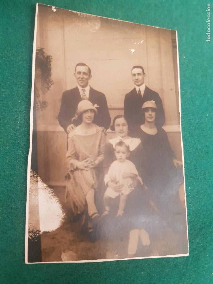 Alte Fotografie: TARJETA POSTAL FAMILIAS