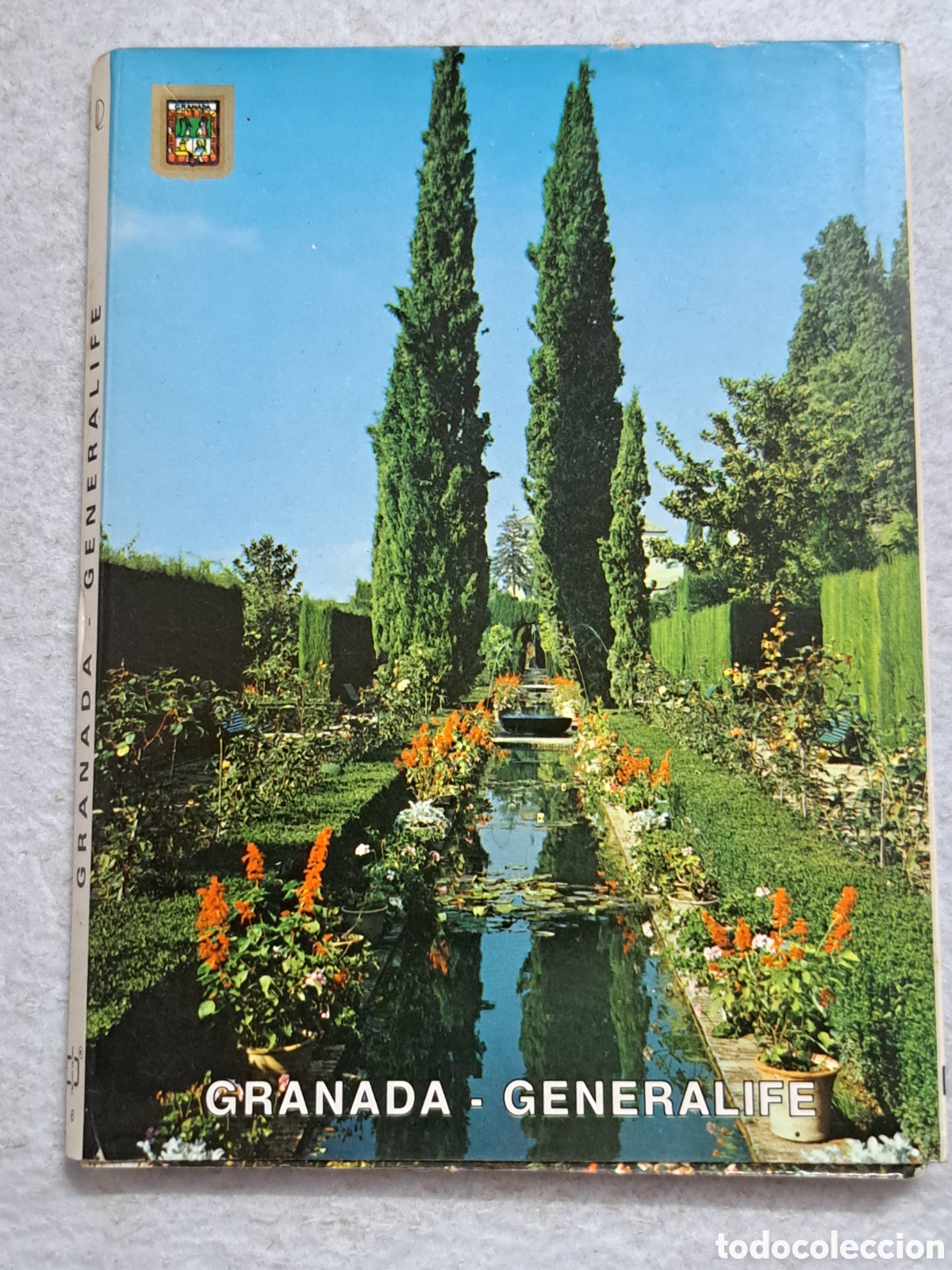 Fotograf&iacute;a antigua: Libreto con 10 postales del Generalife de Granada