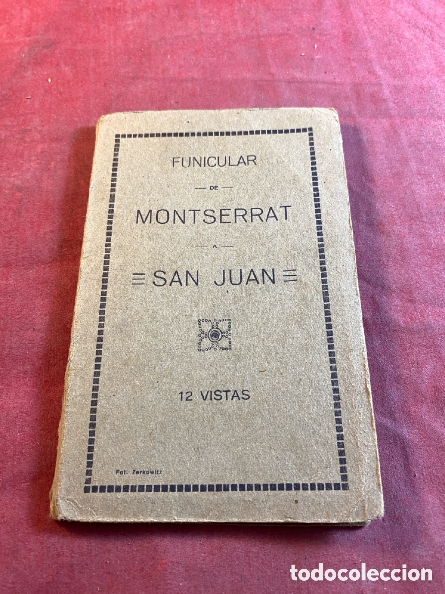 Antique Photography: FUNICULAR DE MONTSERRAT SAN JUAN 12 vistas