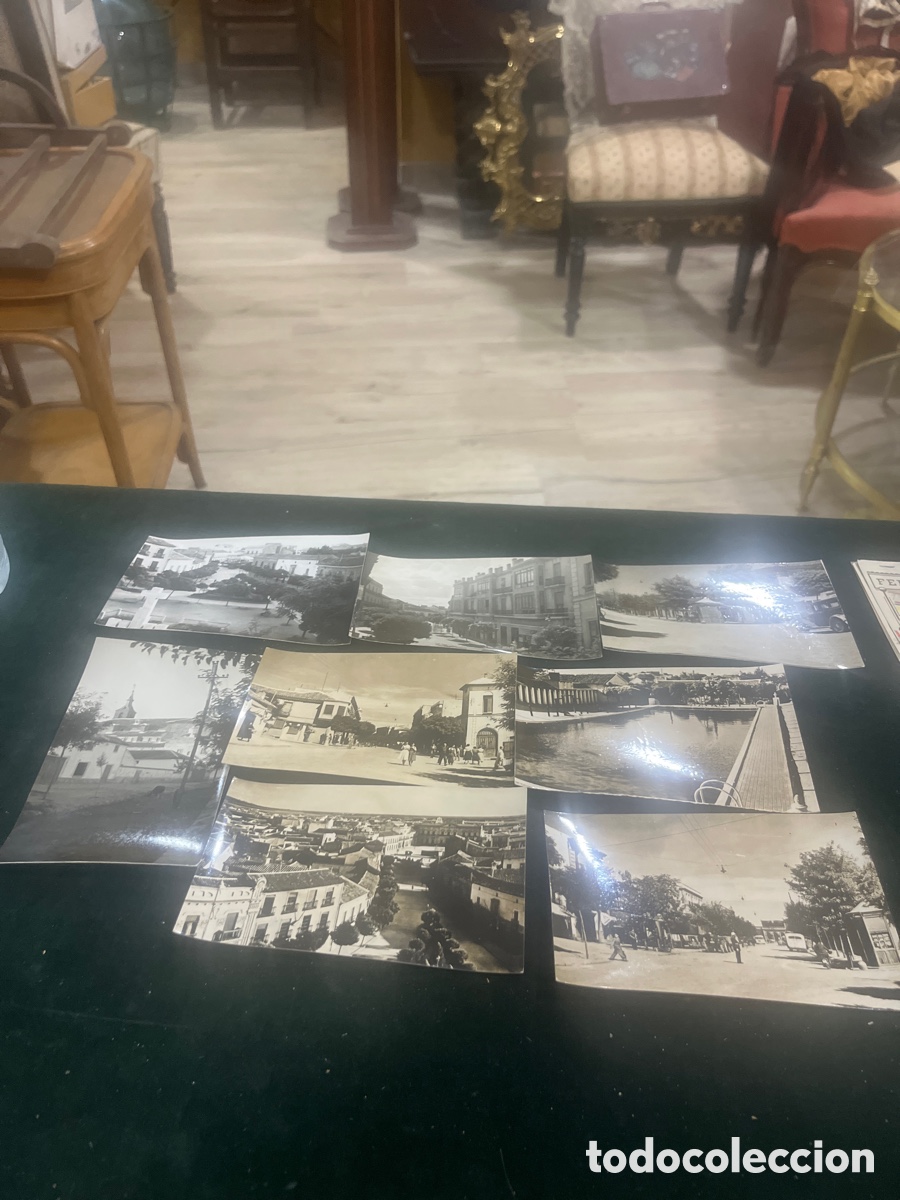 Alte Fotografie: Lote de 8 fotos de Alc&aacute;zar de san Juan