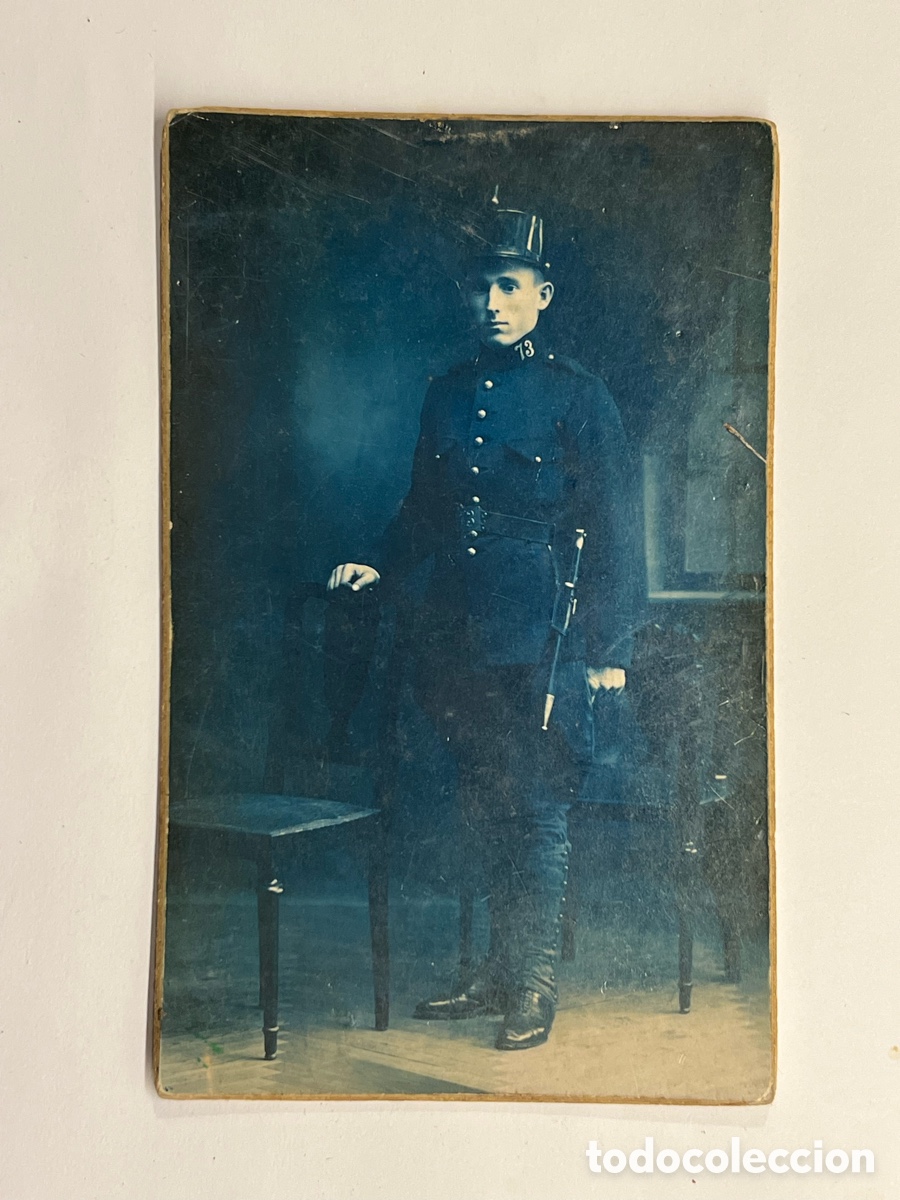 Antique Photography: FOTOGRAF&Iacute;A ANTIGUA CINOTIPIA. Soldado Regimiento No.73 Guerra de &Aacute;frica (h.1910?)
