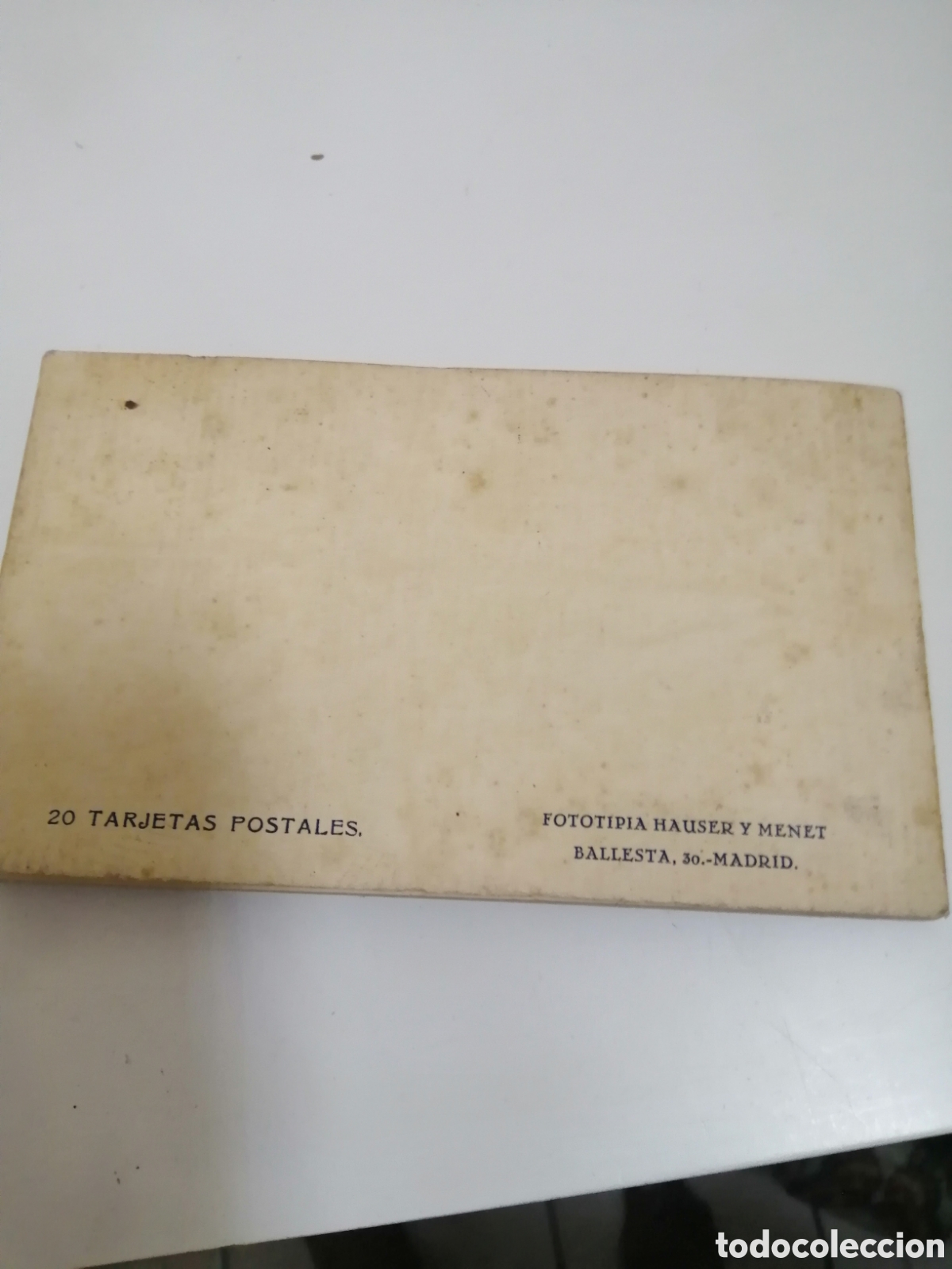 Fotograf&iacute;a antigua: Librito de 20 tarjetas de postales - Foto 22