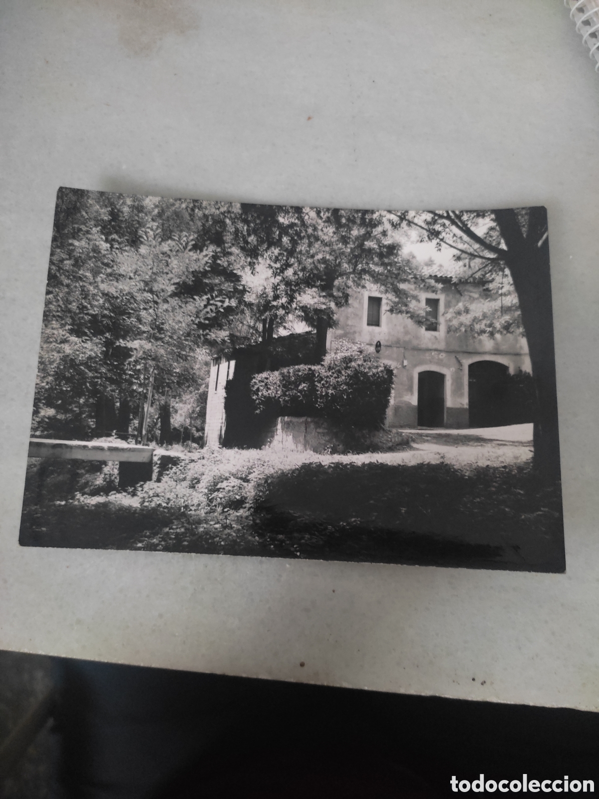 Alte Fotografie: Postal de mura fonda foto Claudio jo navarcles