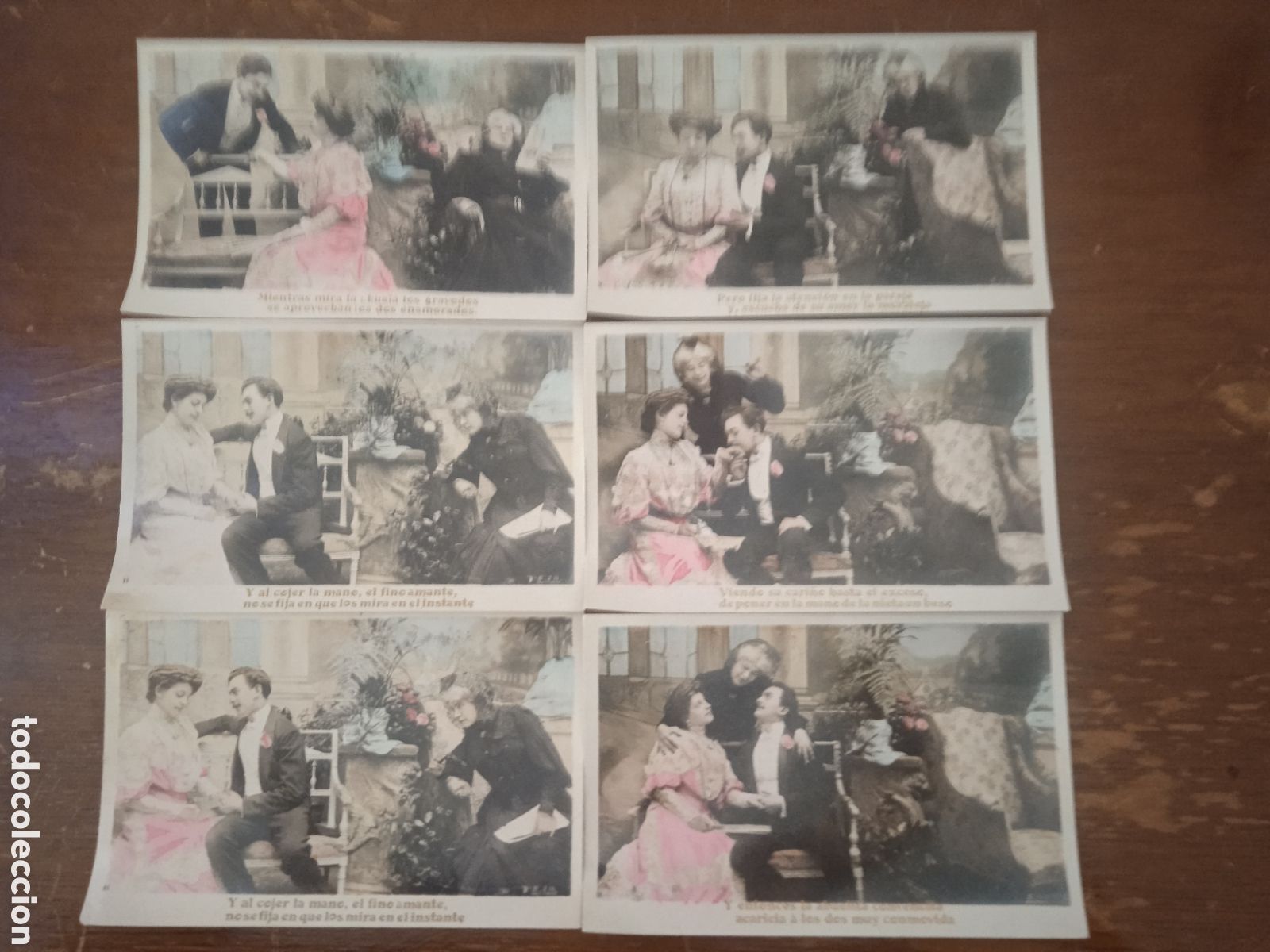 Fotografia antiga: Colecci&oacute;n de postales antiguas