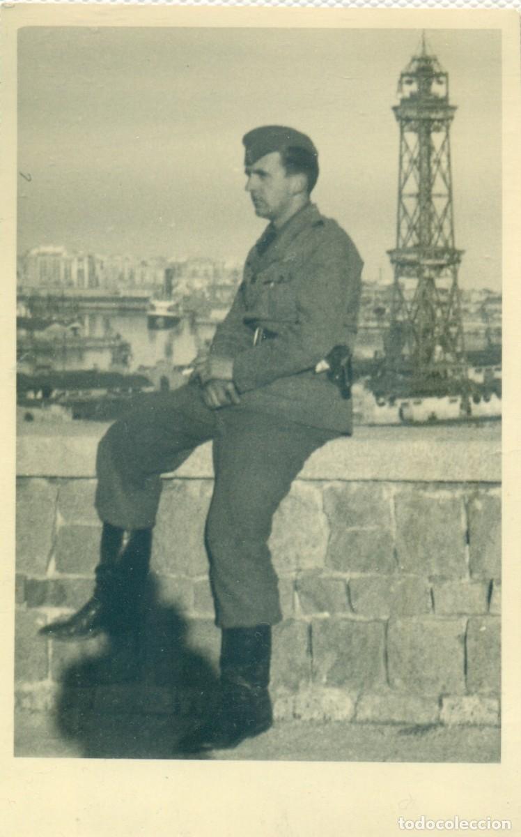 Fotografía antigua: GUERRA CIVIL. BARCELONA 1939. SOLDADO LEGIÓN CÓNDOR.