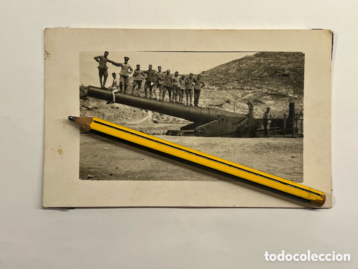 Fotografia antiga: SIDI - AMAR&Aacute;N (Melilla) El Club de los Jinetes de Farnesio.. L&iacute;nea de Tiro, Guerra de &Aacute;frica (a.1921