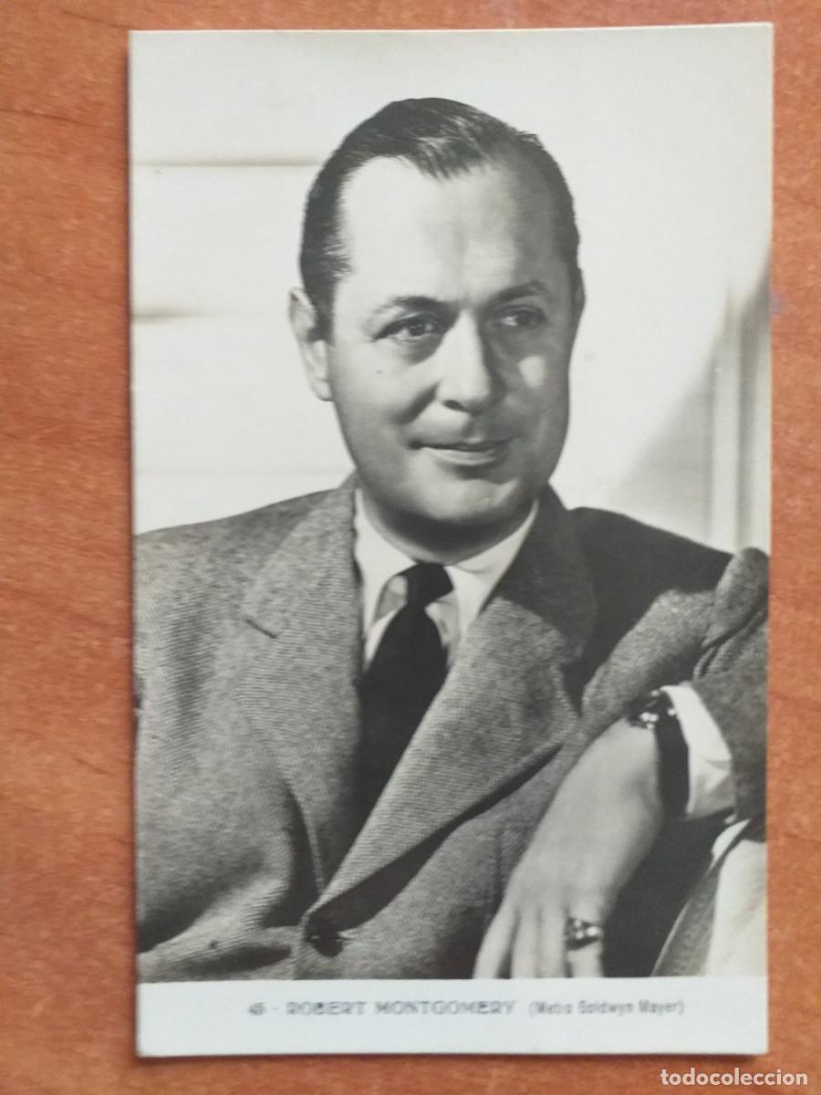 Fotograf&iacute;a antigua: POSTAL - ROBERT MONTGOMERY - Foto 1