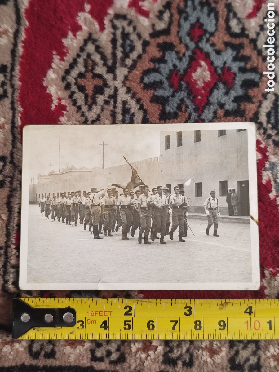 Fotografia antica: Fotograf&iacute;a antigua militar grupo de tiradores a&ntilde;os 60