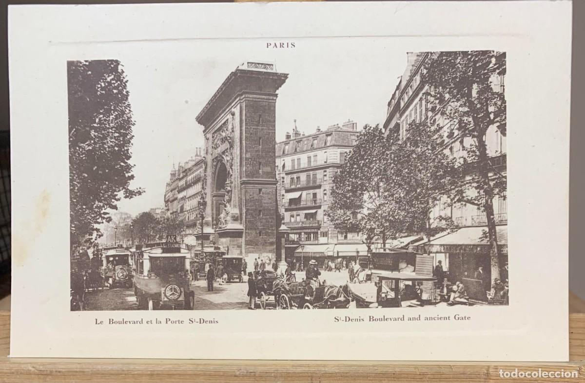 Fotografía antigua: 20 postales antiguas del PARIS de principios de siglo XX