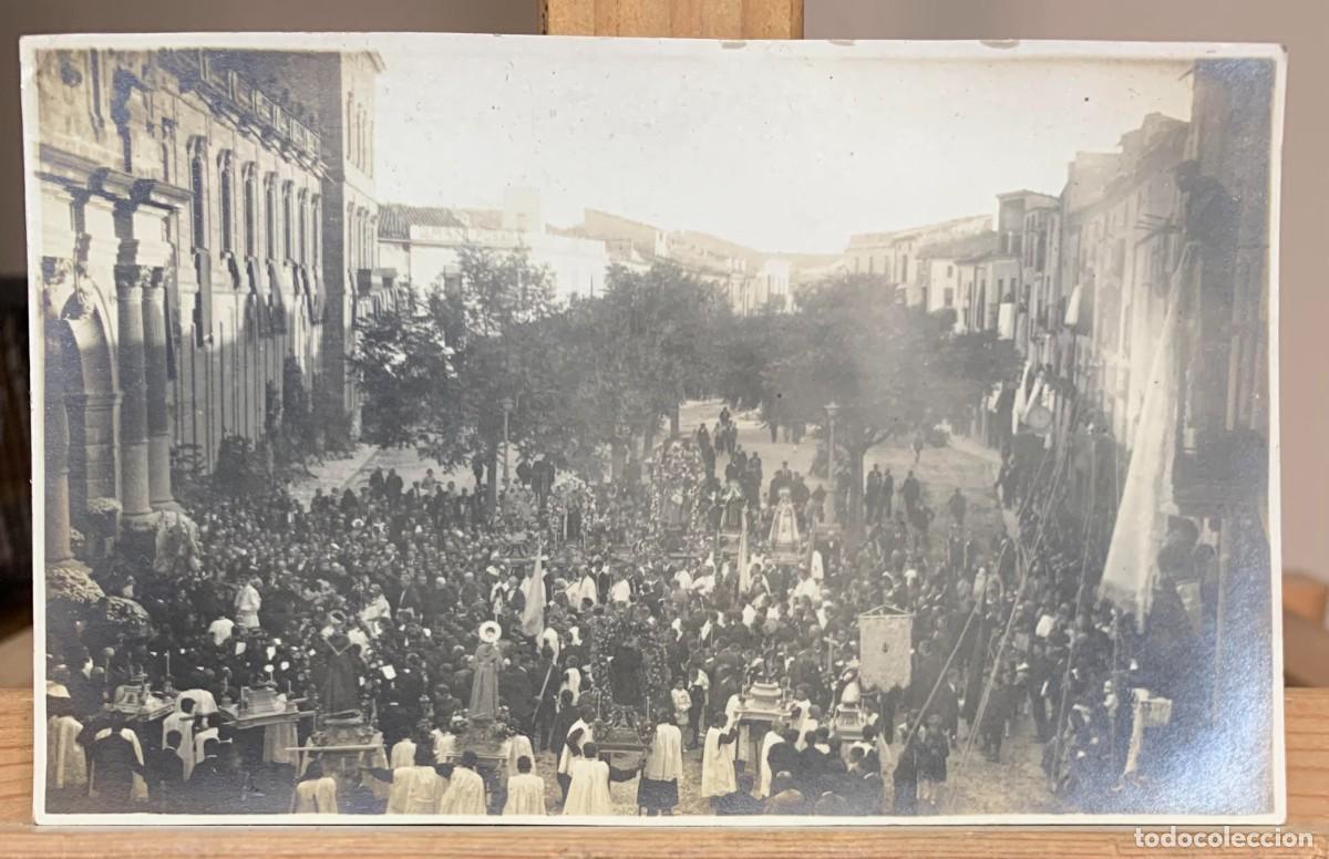 Fotografía antigua: CERVERA corpus principio siglo XX carte postale