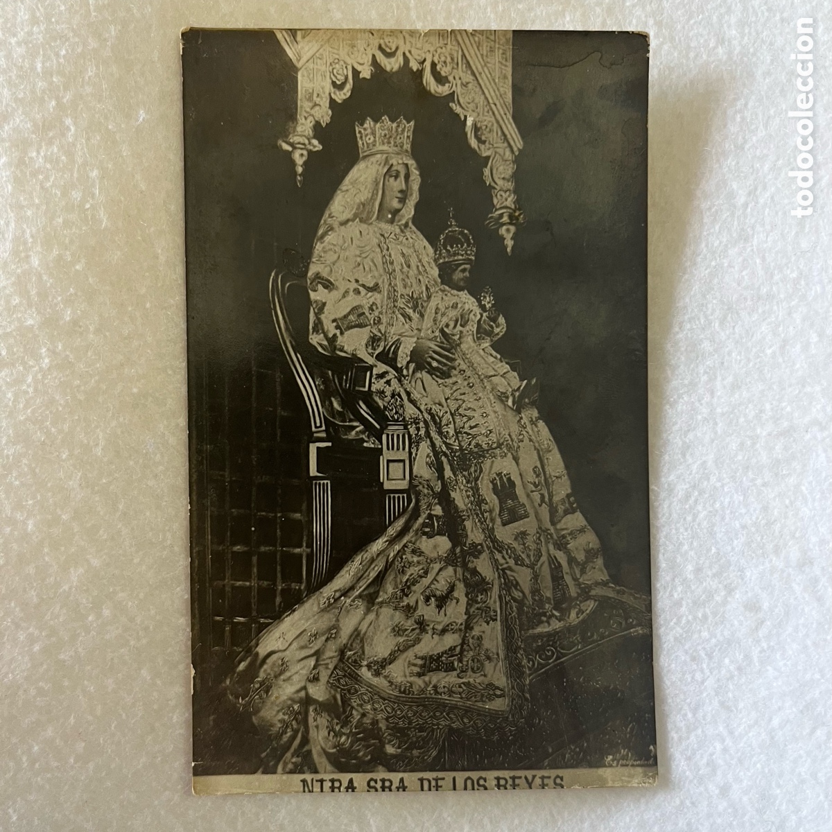Alte Fotografie: ANTIGUA FOTOGRAF&Iacute;A POSTAL VIRGEN DE LOS REYES / SEVILLA