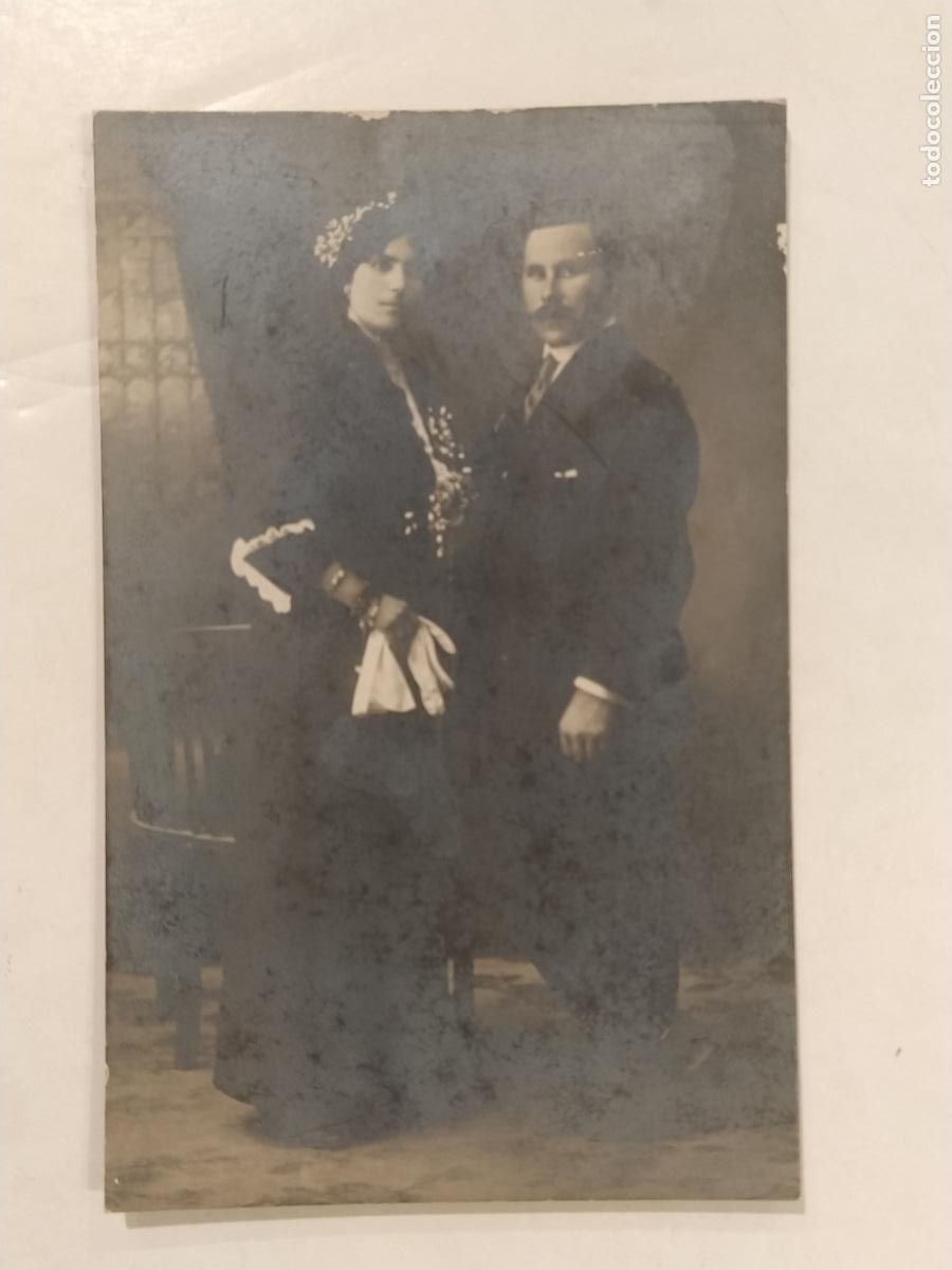 Fotografia antica: ROSA SUCARRATS & ANGEL VENTURA - FOTO E. MARSELL , BARCELONA- FOTOGRAFIA - POSTAL ANTIGUA -(114.305)