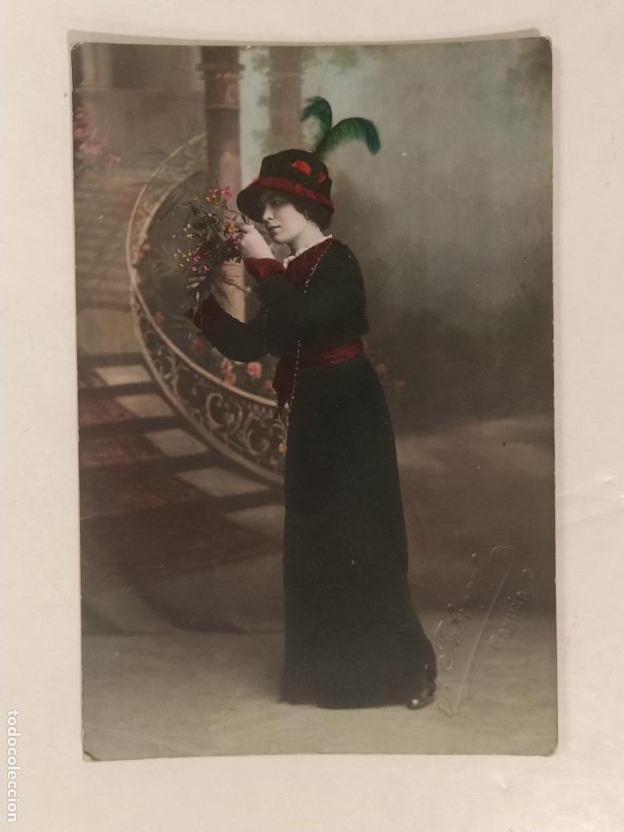 Fotografia antica: EMILIA APARICIO - FOTO FABREGAT , BARCELONA- FOTOGRAFIA - POSTAL ANTIGUA -(114.306)
