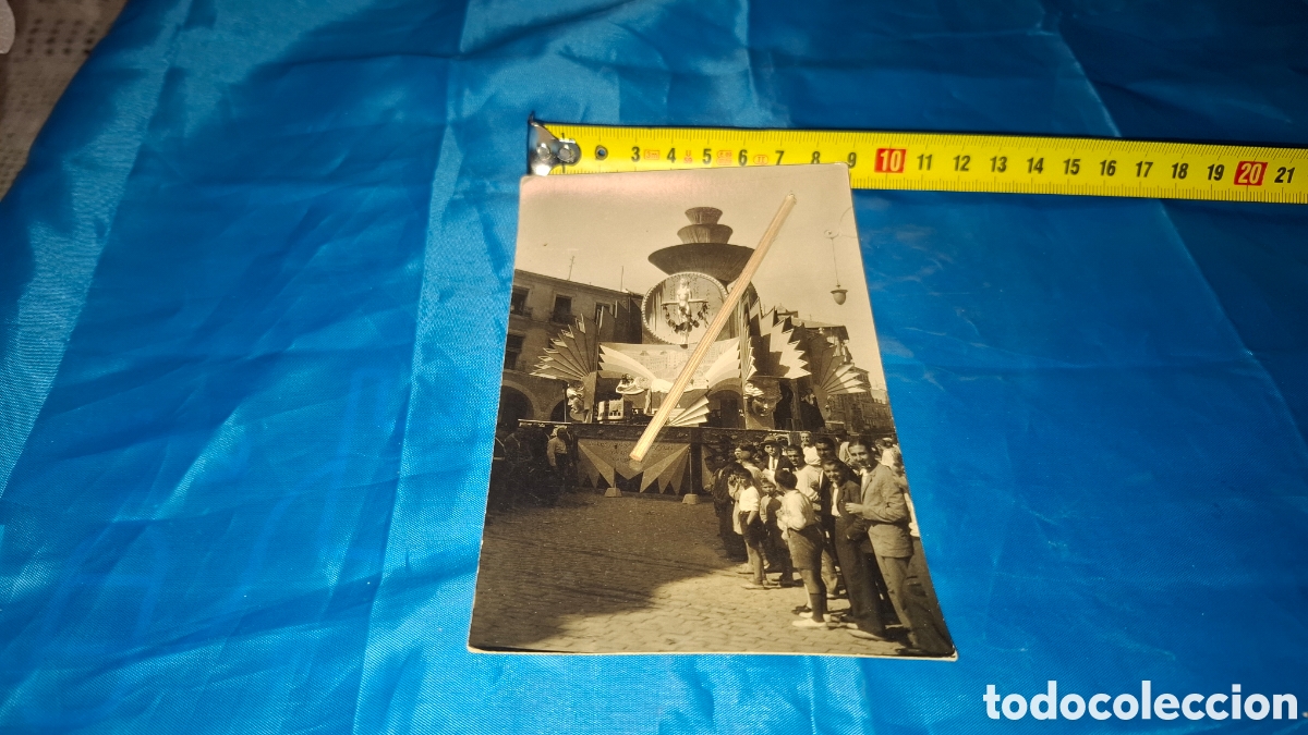 Alte Fotografie: ANTIGUA TARJETA POSTAL FOGUERES DE ALICANTE - 2 PREMIO, CASA S&Aacute;NCHEZ
