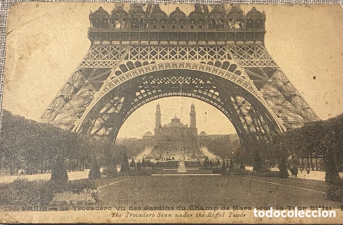 Fotograf&iacute;a antigua: C&aacute;ete Postal J. Cormault Imp, 3 Cit&eacute; Berger&eacute;s PAR&Iacute;S