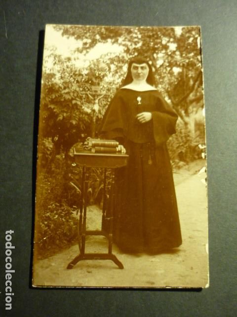 Fotografia antiga: MONJA ORDEN ADORATRICES RETRATO POSTAL FOTOGRAFICA