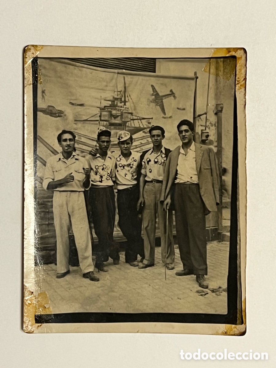 Fotograf&iacute;a antigua: ESPA&Ntilde;A MINUTEROS.. Fotograf&iacute;a Barcos, Cazas y Bombarderos. Postguerra Espa&ntilde;ola (h.1945?)