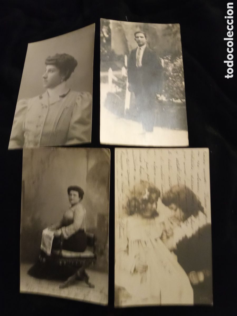 Fotografia antica: Cuatro antiguas fotograf&iacute;as