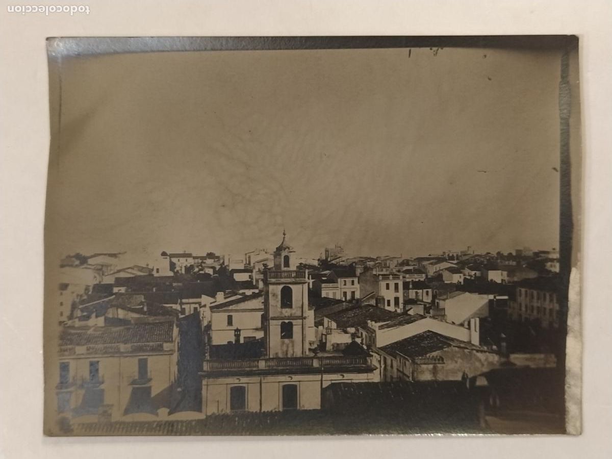 Antique Photography: LUGAR SIN IDENTIFICAR - POSTAL CORTADA - FOTOGRAFIA ANTIGUA -(114.701)