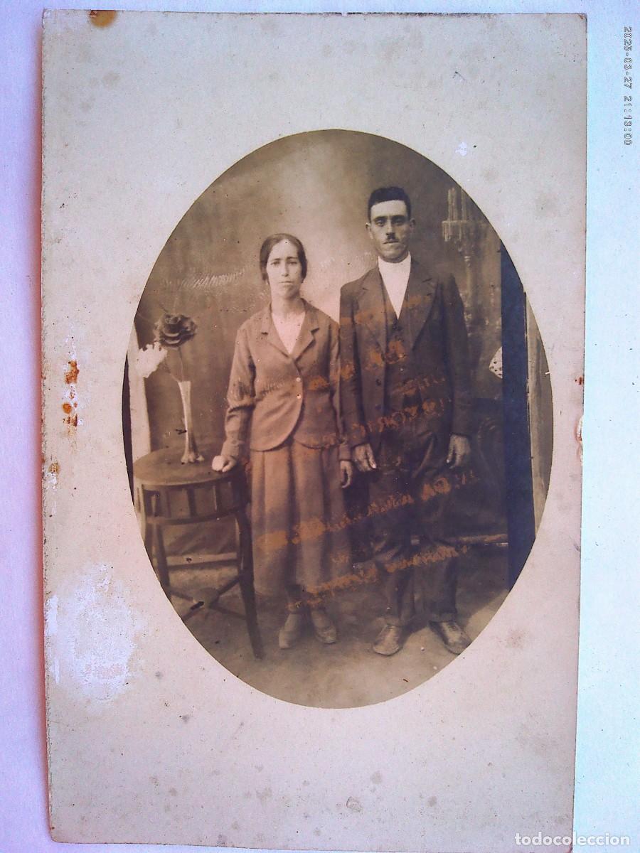 Alte Fotografie: PRECIOSA FOTO DE ESTUDIO DE PAREJA . PRINCIPIOS DE SIGLO