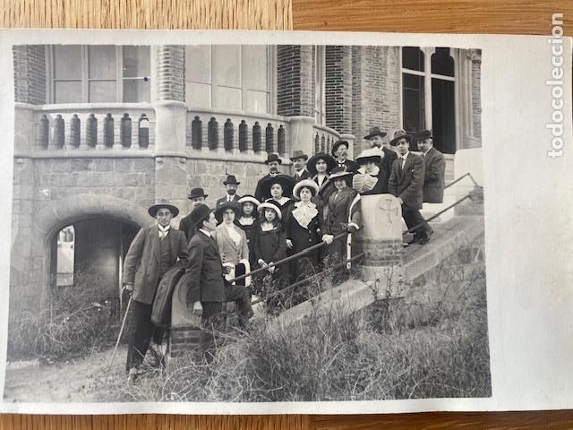 Fotograf&iacute;a antigua: Foto de Grupo. Hospital de Sant Pau . Barcelona. Sin circular