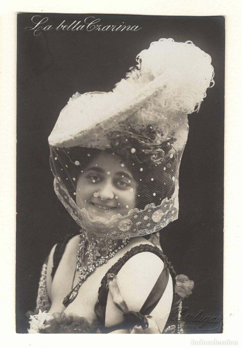 Antique Photography: La bella Czarina, Fotograf&iacute;a: Antoni Esplugas, Barcelona. 1900's.