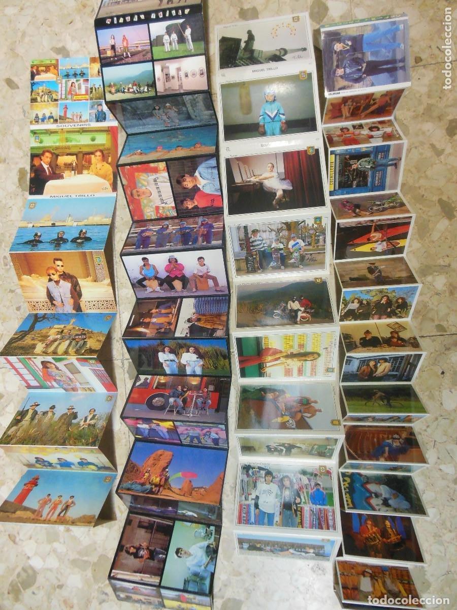 Fotograf&iacute;a antigua: MIGUEL TRILLO FOTOGRAF&Iacute;A 4 LIBROS DE POSTALES SOUVENIRS COMPLETO A&Ntilde;OS 90 Y FIRMADO TIPOS POSTAL