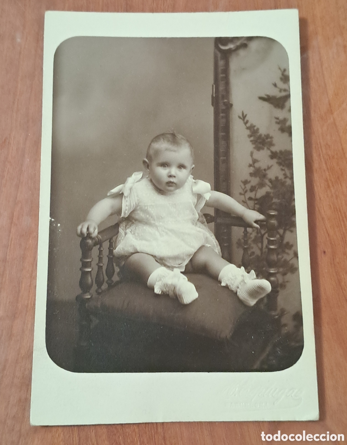 Photographie ancienne: Antigua fotograf&iacute;a de ni&ntilde;o@ de &eacute;poca Barcelona