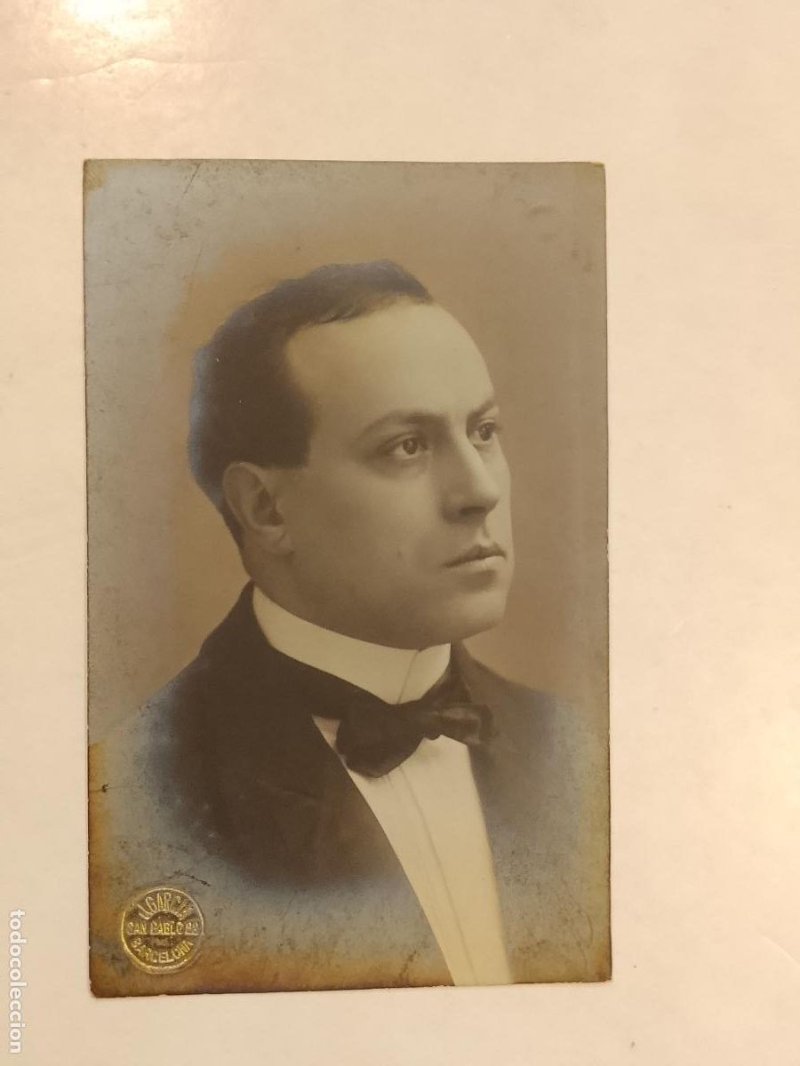 Fotograf&iacute;a antigua: JUAN LLEAL - FOTOGRAFIA FIRMADA - SELLO EN SECO J. GARCIA , BARCELONA - POSTAL ANTIGUA -(115.314)