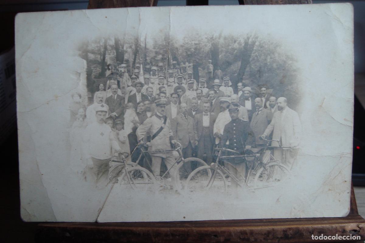 Fotograf&iacute;a antigua: ANTIGUA FOTOGRAFIA CUERPO TROPAS DE SOCORRO CRUZ ROJA. CATALU&Ntilde;A? PRINCIPIOS DEL XX
